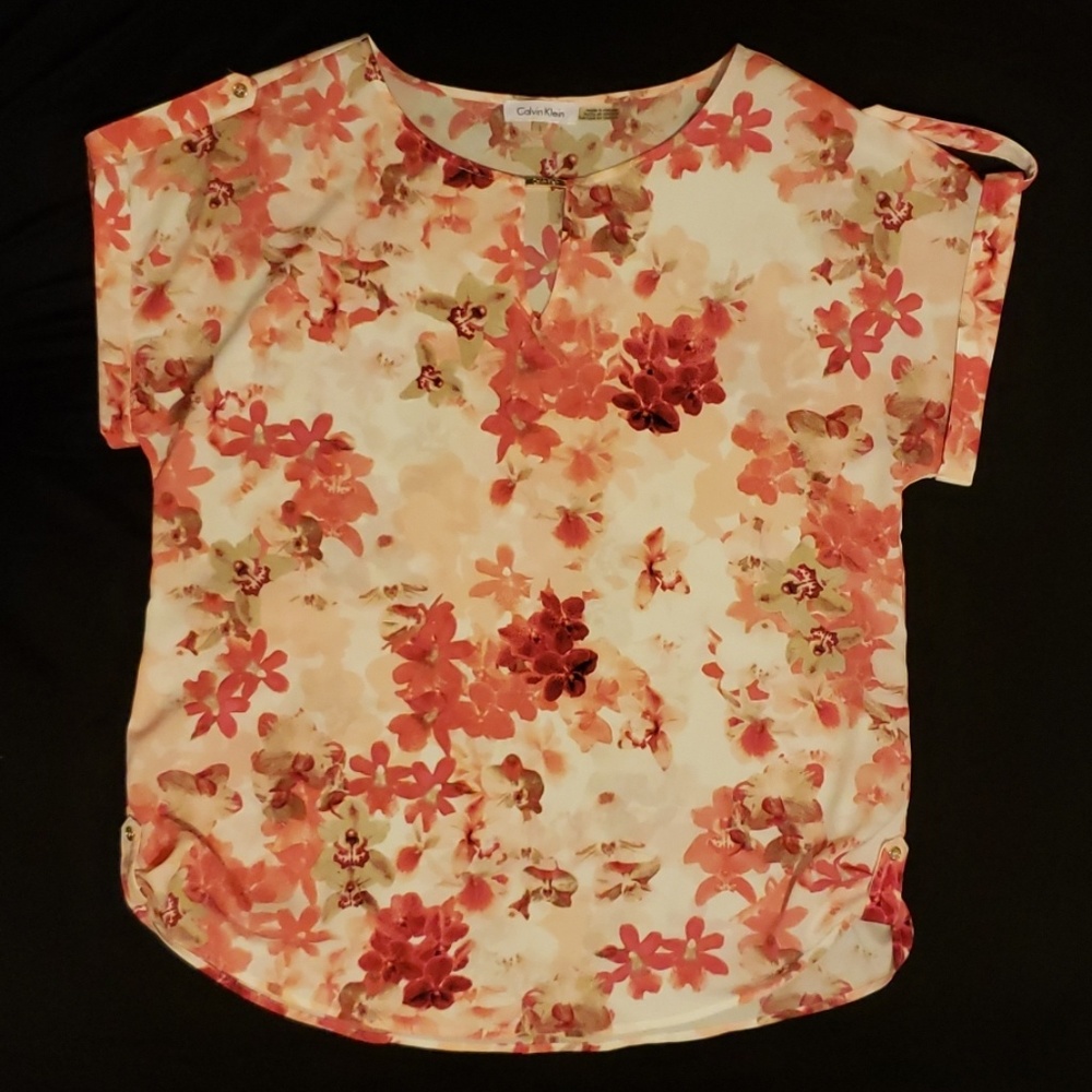 Calvin Klein floral Blouse